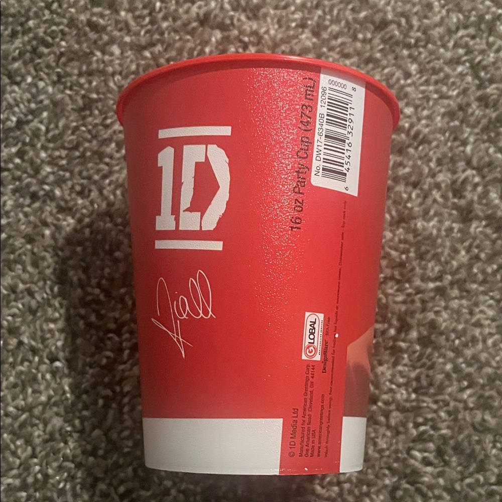 Niall Horan One Direction cup - Picture 2 of 2